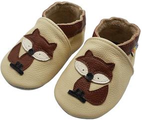 img 2 attached to 👣 YALION Soft Leather Baby Shoes: Stylish Suede Sole Infant Crib Shoes - Perfect for First Walking and Pre-Walking - Explore Our Multi-Design Collection!