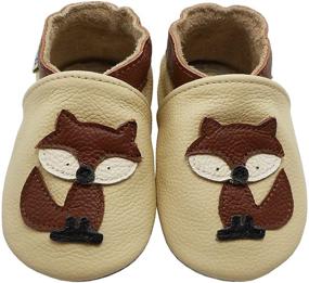 img 3 attached to 👣 YALION Soft Leather Baby Shoes: Stylish Suede Sole Infant Crib Shoes - Perfect for First Walking and Pre-Walking - Explore Our Multi-Design Collection!