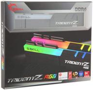 🔥 g.skill tridentz rgb series 16gb ddr4 desktop memory - f4-3200c16d-16gtzrx review & specs logo