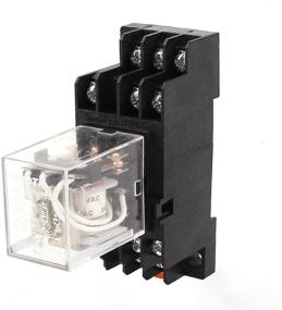 img 2 attached to 🔌 uxcell AC 24V Coil 11 Pins 3PDT Electromagnetic Power Relay with Socket Base - High Performance & Versatile