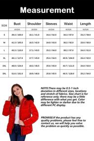 img 1 attached to Bellivera Womens Lightweight Puffer Jacket: Stay Warm in Style with Quilted Bubble Padded Hood Coat & Faux Fur Collar