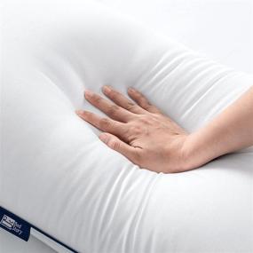 img 1 attached to 🛏️ BedStory Queen Size Bed Pillows Set of 2, Hotel Quality Luxury Pillows for Better Sleep. Soft and Supportive, Ideal for Back, Side and Stomach Sleepers. (19" x 28")