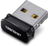 🔌 trendnet wireless n150 micro usb adapter: easy setup, compact design, windows & mac compatible logo