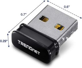 img 3 attached to 🔌 TRENDnet Wireless N150 Micro USB Adapter: Easy Setup, Compact Design, Windows & Mac Compatible