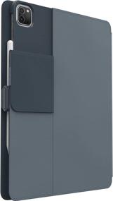 img 2 attached to 📱 Speck Products BalanceFolio Case for iPad Pro 12.9” (2018-2021) - Stormy Grey/Charcoal Grey