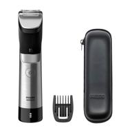 🧔 philips norelco ultimate beard and hair trimmer series 9000: precision cordless trimming at its best (bt9810/40) logo