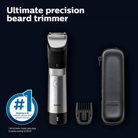 img 3 attached to 🧔 Philips Norelco Ultimate Beard and Hair Trimmer Series 9000: Precision Cordless Trimming at its Best (BT9810/40)