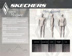 img 1 attached to 🏃 Skechers Мужские шорты икспроур Лардж: комфортная и стильная спортивная одежда для крупных и высоких