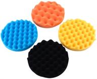 🚗 yosoo 7" car buffing pads polishing sponge pads kit - ultimate car sanding & polishing set (4pcs) logo