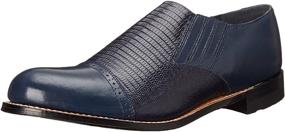 img 4 attached to 👞 Stacy Adams Madison Slip Loafer Men's Shoes: Stylish Loafers & Convenient Slip-Ons