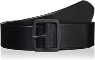 diesel b lack belts man black men's accessories логотип