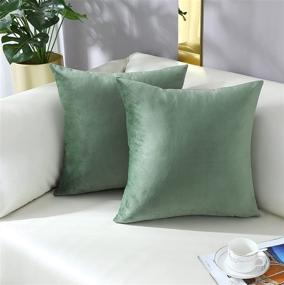 img 4 attached to Mixeoo Pillow Covers Decorative Cushion