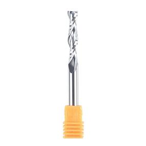 img 2 attached to 🔧 SEO-Optimized: Extra Long HRC55 Solid Carbide CNC End Mill for Woodcutting and Carving - SpeTool Spiral Router Bits with UpCut, 1/4" Cutting Diameter and Shank Size