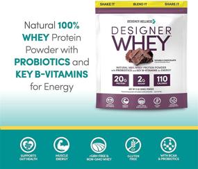 img 2 attached to Designer Protein Powder Double Chocolate
