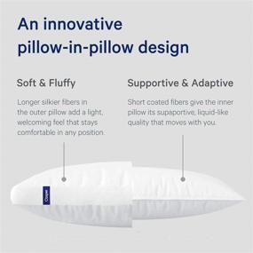 img 3 attached to 🛏️ Casper Standard White Sleep Pillow: Your Ultimate Comfort for a Good Night's Rest