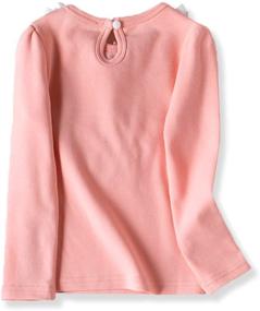 img 3 attached to 👚 VYU Little Sleeve Winter Blouse - Girls' Top, Tee & Blouse Clothing