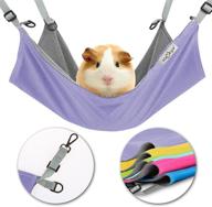 🐾 homeya small animal hanging hammock bed: a cozy retreat for guinea-pigs, ferrets, cats, and more! логотип