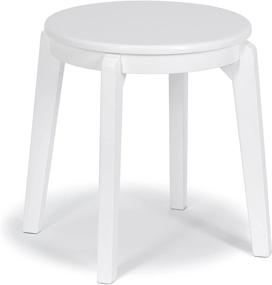 img 4 attached to Vine Square Stool Seat Multifunctional