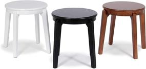 img 1 attached to Vine Square Stool Seat Multifunctional