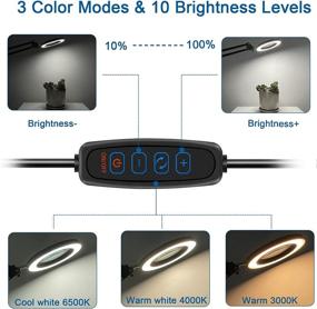 img 3 attached to Magnifying Stepless Dimmable Magnifier Workbench
