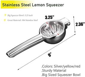 img 3 attached to Stainless Squeezer Premium Quality Strawberry