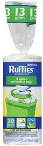 img 2 attached to 🗑️ Ruffies 981587 Recycling Bags, Pack of 30, 13 Gallon