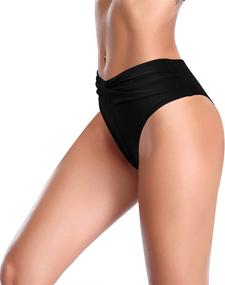 img 2 attached to SHEKINI Womens Cheeky Bikini Bottoms Women's Clothing