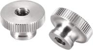 uxcell knurled thumb nuts stainless fasteners logo