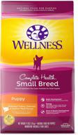 wellness complete health natural dry small breed puppy food with turkey, salmon & oatmeal logo