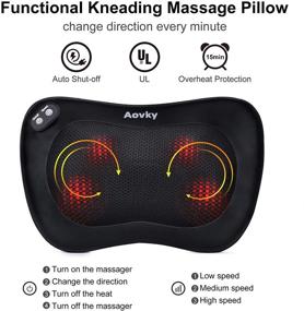 img 2 attached to Aovky Neck Massager Kneading Relaxtion