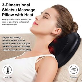 img 3 attached to Aovky Neck Massager Kneading Relaxtion