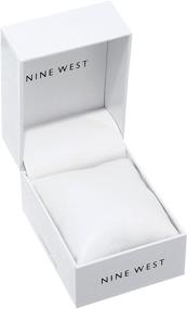 img 2 attached to Stylish and Timeless: Nine West Women's Strap Watch, NW/2116