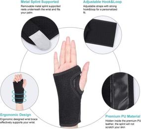 img 1 attached to Protector Removable Stabilizer Tendonitis Injuries