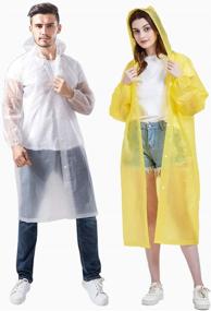 img 4 attached to Gorain Raincoat Adults Reusable Sleeves Outdoor Recreation