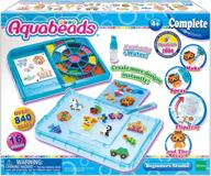 🎨 aquabeads beginner’s studio: ultimate bead art kit for kids (ages 4+) logo