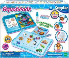 img 4 attached to 🎨 Aquabeads Beginner’s Studio: Ultimate Bead Art Kit for Kids (Ages 4+)