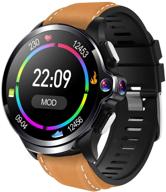 🌊 waterproof smartwatch for men and women - fitness activity tracker with blood pressure and heart rate monitor bluetooth for android and ios phones logo