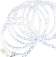 🎄 enhance your holiday decor with holiday time 15ft cool white led rope lights логотип