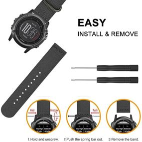 img 1 attached to Fintie Premium Регулируемая Запасная Смартчасы