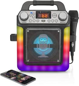 img 3 attached to 🎤 SML652BK Portable Singing Machine Karaoke System