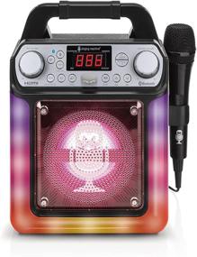 img 4 attached to 🎤 SML652BK Portable Singing Machine Karaoke System
