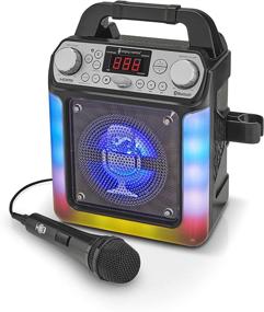 img 1 attached to 🎤 SML652BK Portable Singing Machine Karaoke System