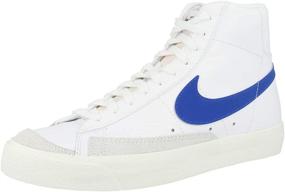 img 1 attached to 👞 Men's White Black Blazer Mid VNTG Shoes