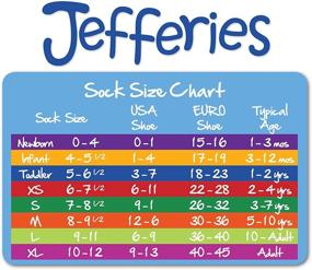 img 1 attached to Носки средней длины с половинным наполнителем "Jefferies Socks" для маленьких девочек - набор 3 пар.