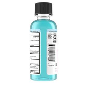 img 1 attached to Listerine Gum Therapy Anti-Plaque & Gingivitis Travel Mouthwash, Glacier Mint - Ultimate Travel Solution, 95 mL 1 ea