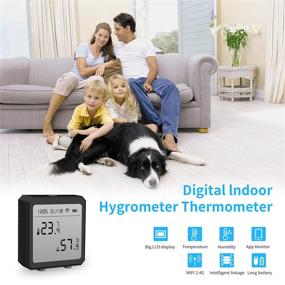 img 3 attached to Thermometer Temperature Humidity Hygrometer Assistant