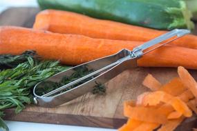 img 1 attached to 🦊 Efficient and Durable Fox Run Stainless Steel Vegetable Peeler