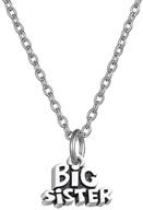 myshape message sister pendant necklace logo