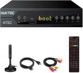 img 4 attached to 📺 Huktec Цифровой телевизионный конвертер: повысьте качество вашего аналогового телевизора до HD 1080P с возможностью записи и тюнером.