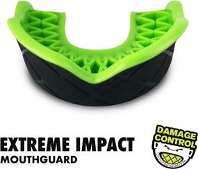 img 3 attached to 🥊 Grip Guard: Enhanced Speech and Shock Dispersion Mouthguard - Ideal for Sports, Football, Lacrosse, Wrestling, and Boxing